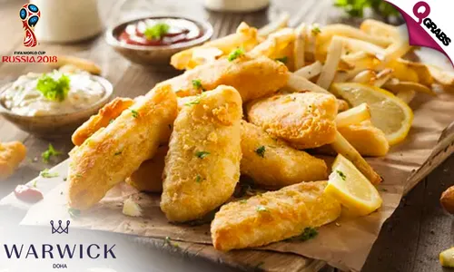 Food & Football at Hotel Warwick Doha!